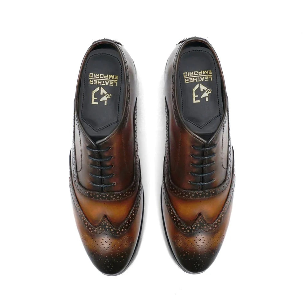 VM Premium Leather Oxford Bronzy - 004