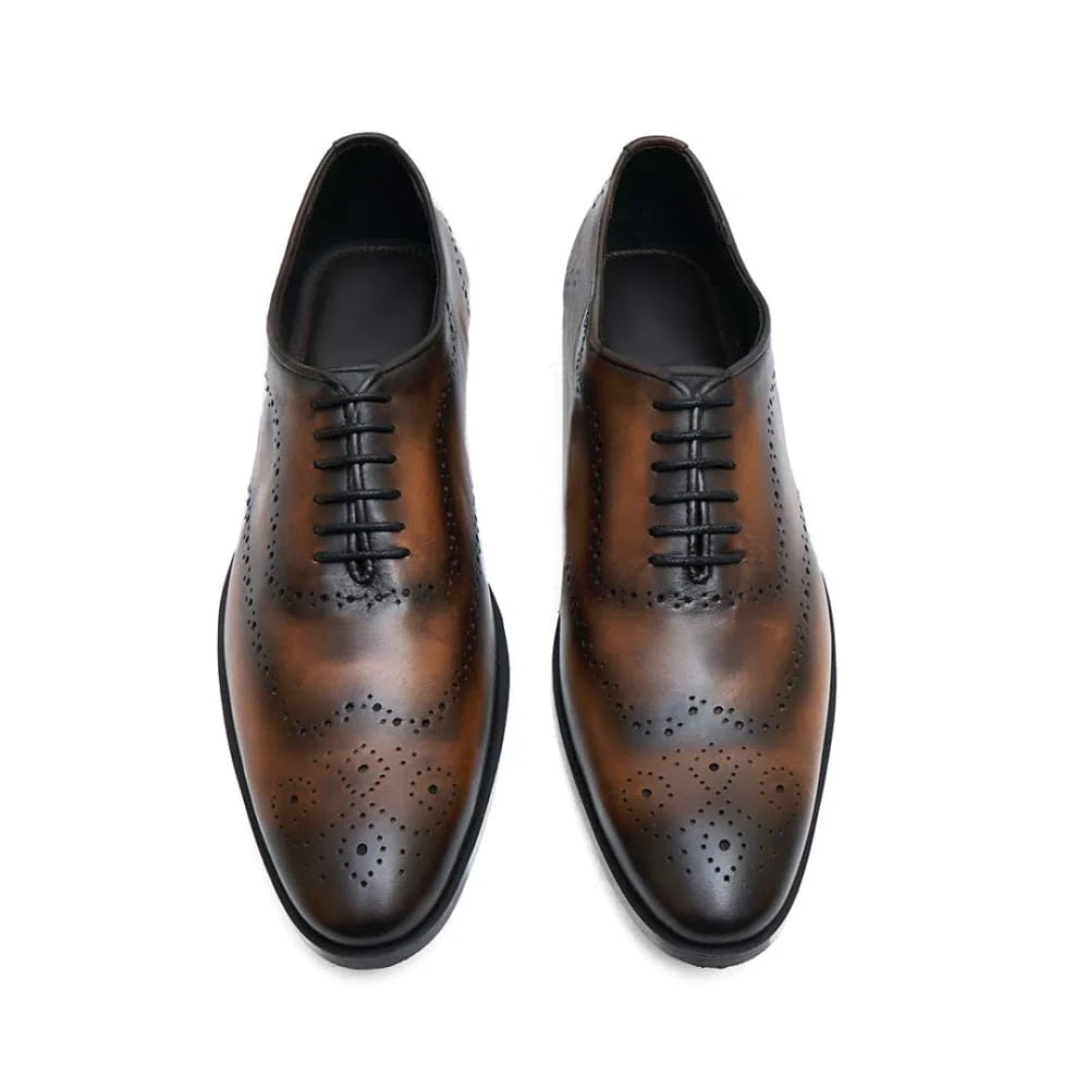 VM Premium Leather Broque Wholecut - 006