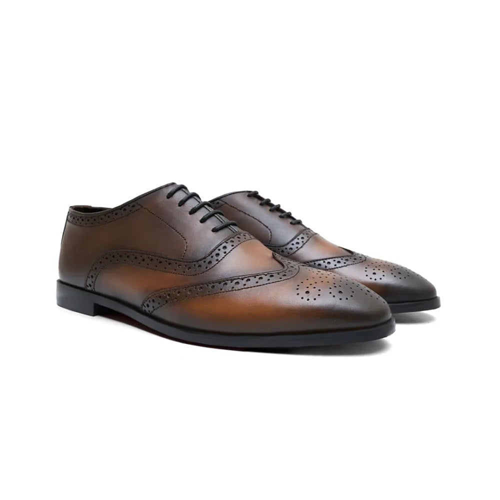VM Premium Leather Oxford Bronzy - 004