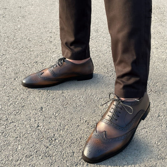 VM Premium Leather Oxford Bronzy - 004