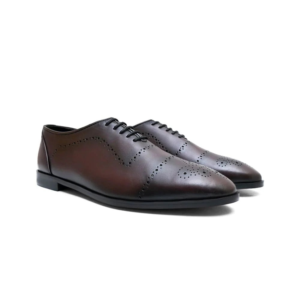 VM Premium Leather Shoe Broque - 002