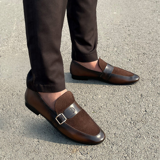 Hedgez Hand-made High Sole Suede - 0427